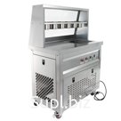 Frisher for ice cream Roll KCB-1F Foodatlas (containers, light box, topping table)