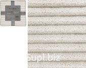 Decorative bedspread "Striped flannel", 200x220cm, density 250g/m2