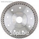 Диск алмазный Gross 73056, тонкий, сплошной (Jaguar), мокрый рез, ф180х22,2мм