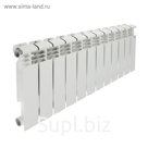 Радиатор биметаллический STI, 350 x 80 мм, 12 секций