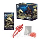 Карамель с растущей игрушкой Скелет (хлопающая) 1гр*36шт Скиф Детство