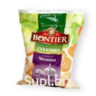 Сухарики пшеничные « со вкусом чеснока» (70г.) «Bontier»