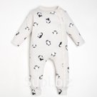 Комбинезон Крошка Я "Пингвин", рост 62-68 см, серый