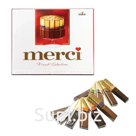 Конфеты шоколадные MERCI, ассорти, 250 г, картонная коробка, 015409-35