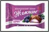 Конфеты Жаклин французский зефир со вкусом черника-йогурт 1кг