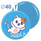 Ice-skate cat on a blue background Article: 18311_conclusion