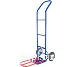 Тележка грузовая двухколесная с откидной полкой КГ 150 П. 1350х495х531 RUSKLAD Колеса литые Ø200 мм
