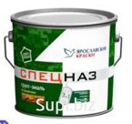 Грунт-эмаль по ржавчине Спецназ ХВ-0278 черная, ведро 3 кг