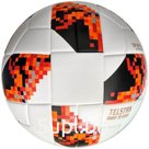 Мяч футбольный Telstar - красный, PU 3.0мм, 400 гр, термосшивка