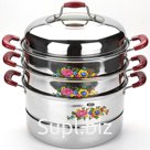 Мантоварка 30 см нерж. 5пр