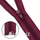 Молния витая т5 1 замок 80см (021 бордо), 10 шт