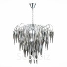 Люстра подвесная St Luce. SL1652.103.06. Siena. 6х40 Вт, E14, 60х60х60 см, цвет хром