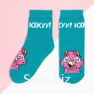 Носки детские KAFTAN «Юху», размер 14-16 см, цвет бирюзовый