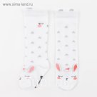 Гольфы детские Крошка Я "Зайка" 14-16 см, белый
