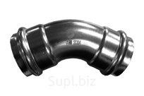 Пресс-отвод 45° нержавеющий, AISI304 18mm, CF8, PN16