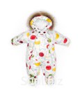 Jumpsuit-envelope "transformer", Bear Hare on white, 163shm/2