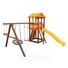Спортивно-игровой комплекс Perfetto sport Pitigliano-4 + качели «Паутина»