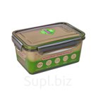 Контейнер Виолет герметичный прямоугольный 1,6л, дымчатый