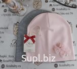 Трикотажная шапка для девочек Артикул F00029