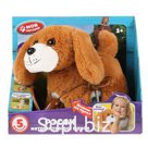 Интерактивный щенок Рэсси 22см, ходит, на пульте-поводке, озвуч. в кор. ТМ "Мой питомец" в кор.12шт