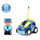 Машинка на пульте управления «Полиция», радиоуправление, световые и звуковые эффекты, работает от батареек