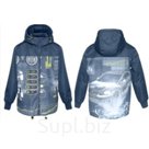 Л 20 Куртка для мальчика артикул 52-5010 размер: 140-68-60 Т.синий