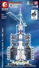Конструктор Sembo Block Космическая ракета 2221 дет. в коробке 67х48х13 см