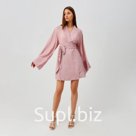 Платье женское пляжное MINAKU: Summer time цвет розовый, размер 42-44