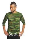 Футболка мужская камуфлированная длинный рукав  АРТ: 37198 с начесом арт.30693 без начеса