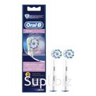 Насадки для электрической зубной щетки ORAL-B (Орал-би) «Sensi Ultrathin EB60», КОМПЛЕКТ 2 шт.