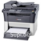 МФУ лазерное KYOCERA FS-1125MFP (принтер, копир, сканер, факс), А4, 25 стр./мин, 20000 стр./мес, ДУПЛЕКС, АПД, с/к (б/к USB)