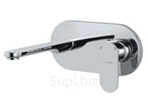 Смеситель для раковины встраиваемый Jaquar Opal Prime OPP-CHR-15233NKPM Хром (внутренняя часть ALD-CHR-233N приобретается отдельно)