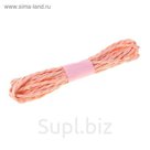 Шпагат декоративный, цвет персиковый
