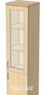Document cabinet with glass doors (single section)