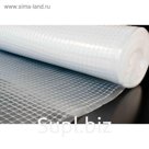 Плёнка армированная, полиэтиленовая, толщина 200 мкм, 25 × 2 м, белая