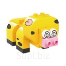 Конструктор детский Funky Toys «Свинка», с крупными блоками, 24 детали