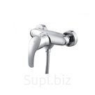 Смеситель для ванны KAISER Nova 23077, однорычажный, без излива, лейка, латунь, хром