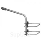 Кронштейн приставной для консольного светильника К1П-0,35-0,5-2-0,12х0,6-Б 540х575х280 мм