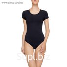 Боди женское Celg Comfort LBF 563, цвет черный, рост 164, размер 46
