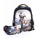 Ранец для мальчика, BF черный, 28х15х36 см