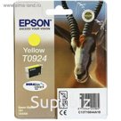 Картридж струйный Epson T0924 желтый для Epson C91/CX4300