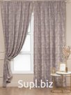 Комплект штор Amore Mio Софт жаккард SOFT-4332C-25 1,5*2,7 2 шт серо-бежевый