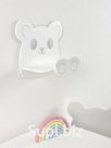 Children's wall shelf wooden cloud 26 cm "Bear" Mega Toys Article: 70041