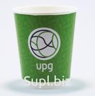 Стаканчики с двойными стенками (индивидуальный дизайн, обечайка вторичная переработка) 0,3 л