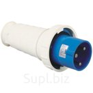 Вилка силовая 033 2P+PE IP54 63А, 220...250В~ 63А, 220...250В~