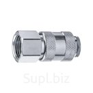 Переходник ЗУБР, профессиональный, 3/8"F - рапид муфта