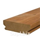 Terrace board. Thermososna variety AB, 26*140mm, length 3.6-3.9m