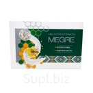 Мыло ручной работы "MEGRE" молочно-медовое на основе кедрового масла, 80 г