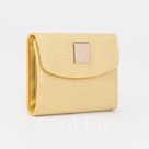 Кошелёк на магните, цвет жёлтый