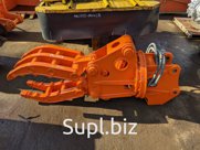 Запчасти от спецтехники OTHERS HYD. ROTARY FORK GRAB for 0.25m3 S-FG18-U2150